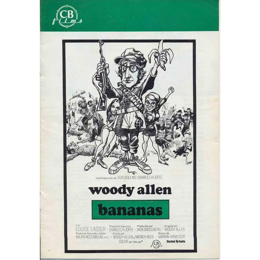 Bananas Movie Poster Print (27 x 40)