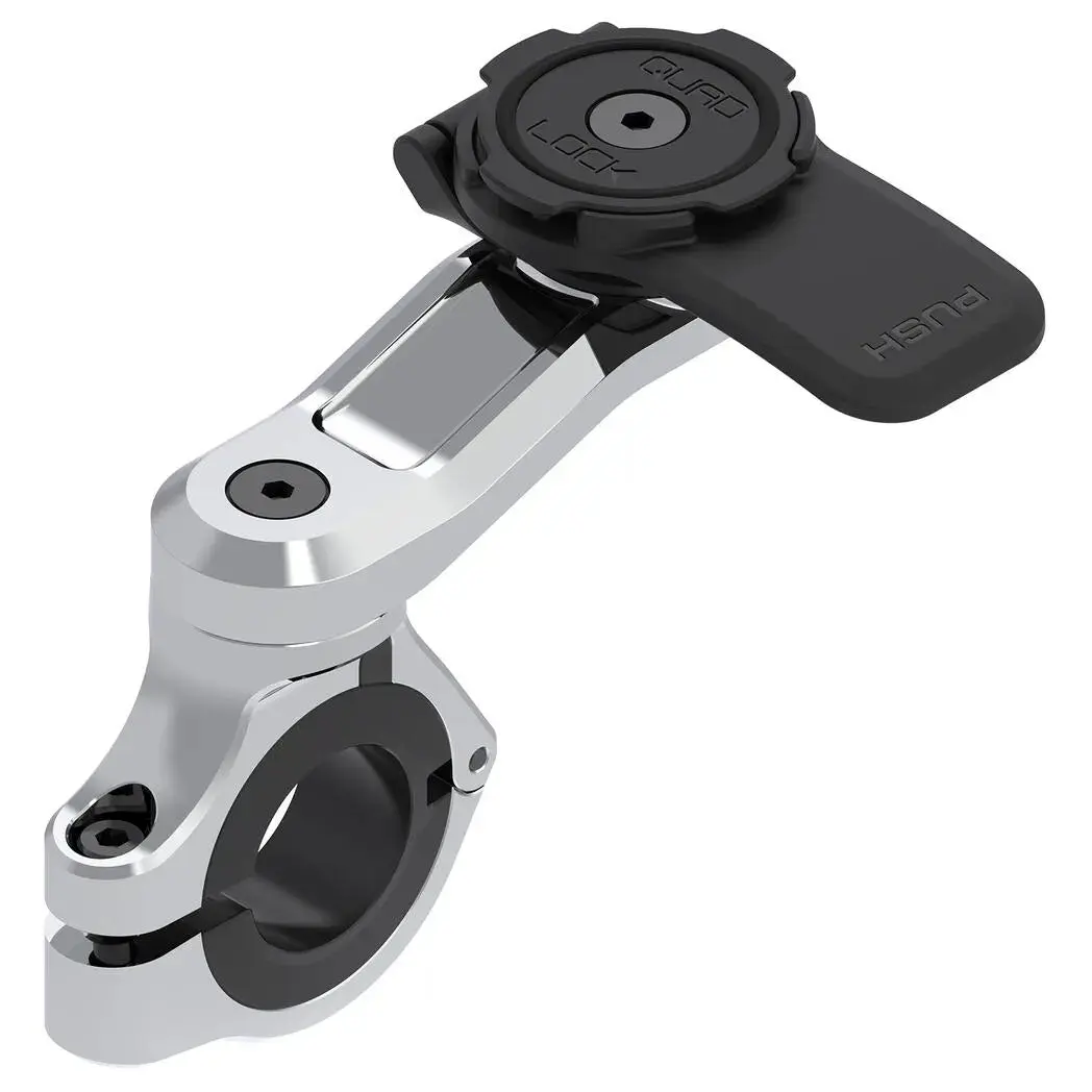 Quad Lock - MOTORCYCLE HANDLEBAR MOUNT PRO - Chrome