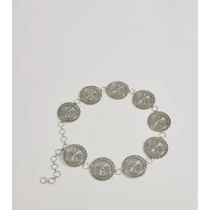 Vintage Glam Concho Metal Belt