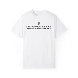 THE GENTLEMAN , The Gentleman T-Shirt Comfort Colors the Gentleman T-Shirt 100% Ring-Spun Cotton Soft-Washed Relaxed Fit Crew Neck Casual Top Fabric Menswear Tee