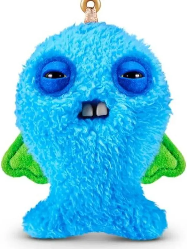Fuggler Key Rings 5" Plush Keychain - Blue