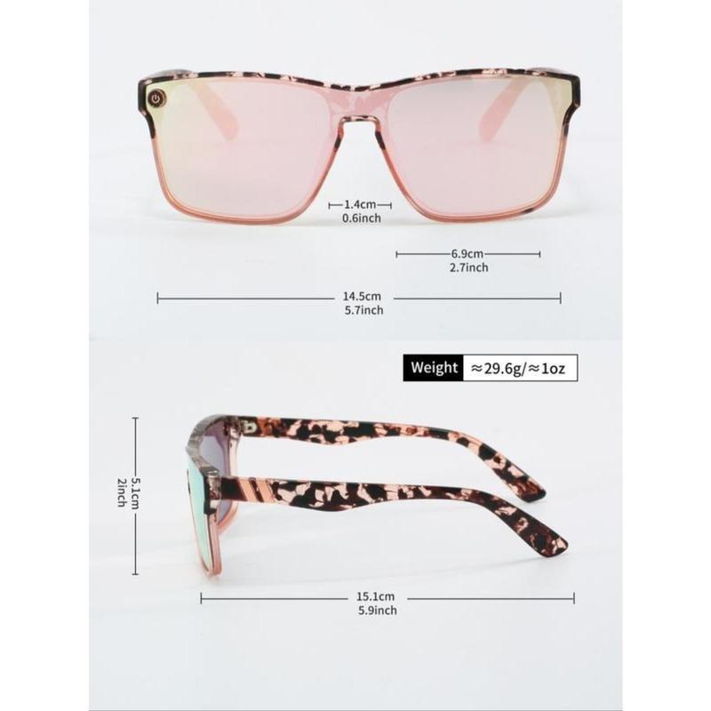 Unisex Y2K simple style solid color sunglasses, fashionable and casual UV protection sunglasses, suitable  daily use, fashion accessories  outdoor activities Square Lightweight Polarized Sports Trendy Oval Small Frame Sunglasses shades for men on Aviator