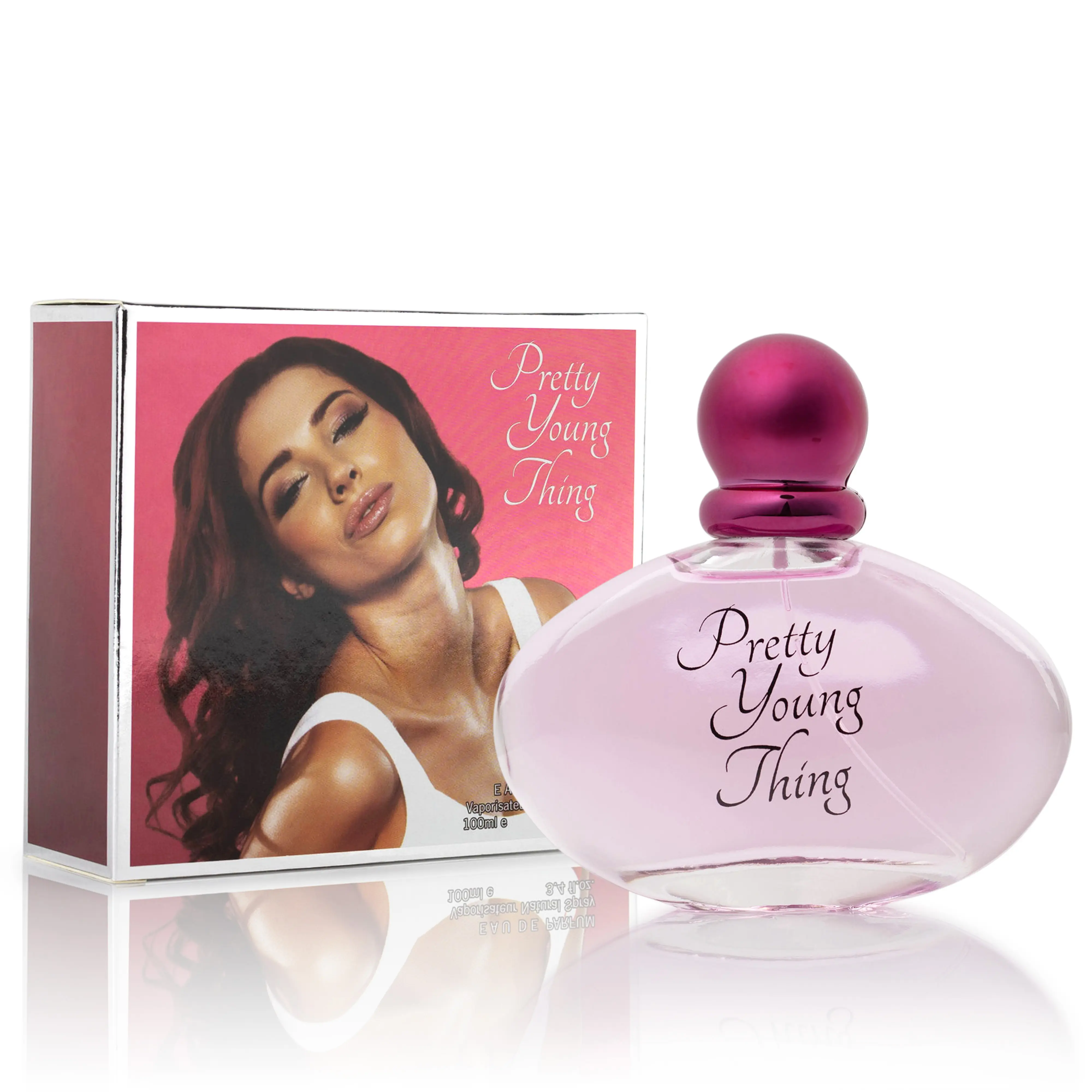 Urban Collection Pretty Young Thing Eau De Parfum - Fruity Tropical Fragrance with Papaya Pineapple & Coconut 100ml Spray in Elegant Paper Box Regular Edition, Papaya Coco, Juicy Women's Fragrance