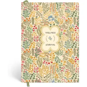 Fairy Flies 12 Week  Journal - Floral Hardback | Log Intentions Sleep & Energy, Morning & Evening | Weekly & Monthly CheckIn | Undated Planner | Reflection, Mindfulness | Self Care