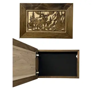 Concealed Moose Wall-Mounted Personal Protection Cabinet – Secure Hidden Storage for Personal Protection