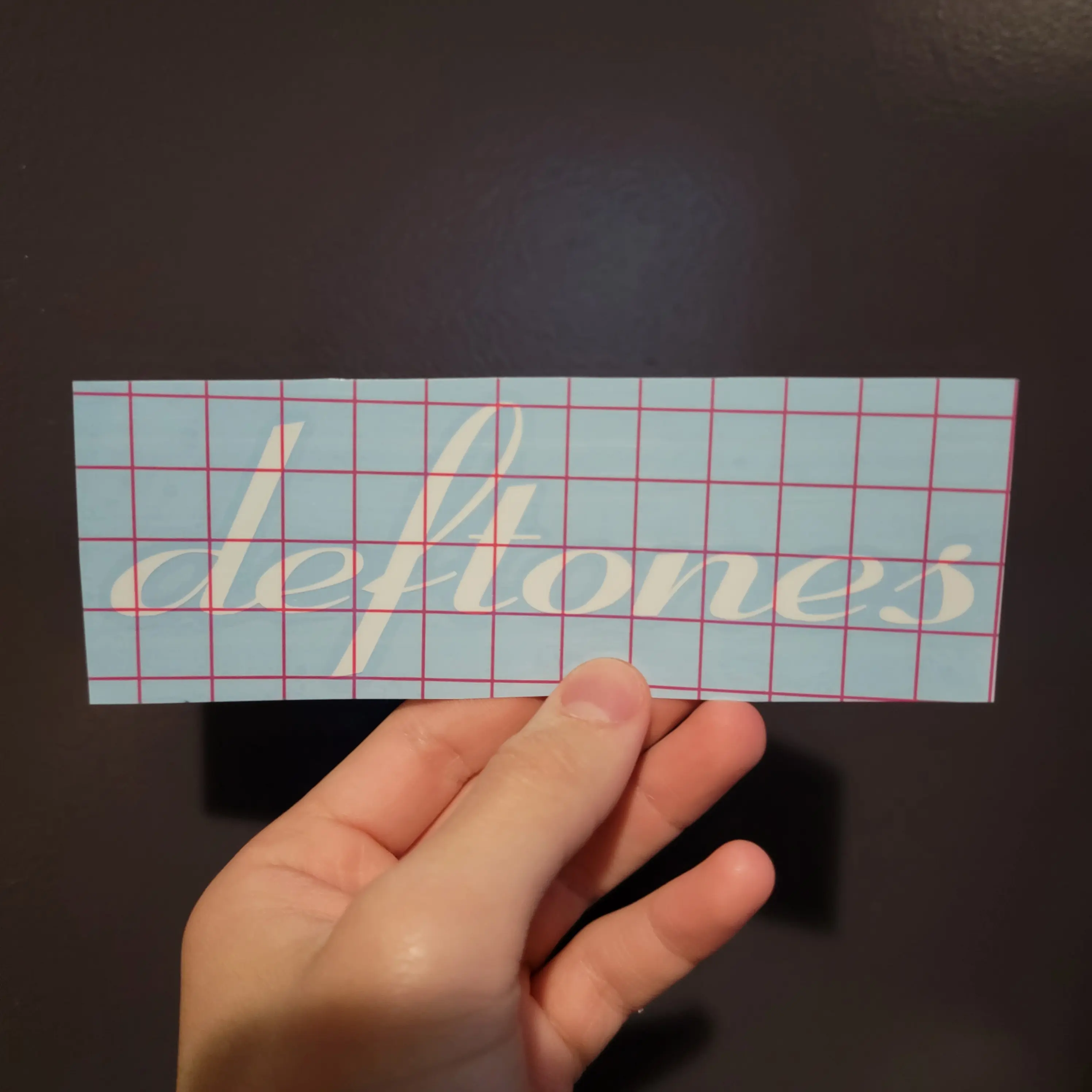 Deftones Logo Vinyl Decal For Laptops, Car Windows, Bumper Sticker