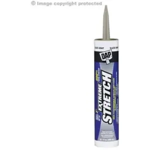 DAP 100264 Extreme Stretch Sealant, 10.1 oz Slate Gray Waterproofing Multipurpose Adhesive, Waterproofing Multipurpose Adhesives