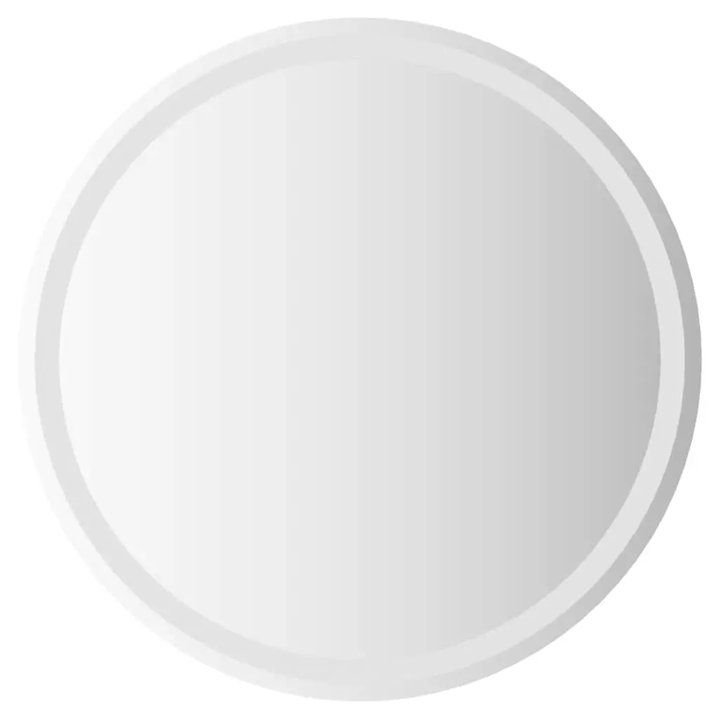 vidaXL LED Bathroom Mirror, Bathroom Vanity Mirror with Lights, Wall Mounted Makeup Mirror for Bathroom, Wall Mirror with Lights, Round 353280