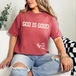 God Is Good Christian Pregnancy Shirt, Maternity Announcement Tee, Comfort Colors Christian Mom Shirt, Baby Shower Gift, First Mothers Day Gift