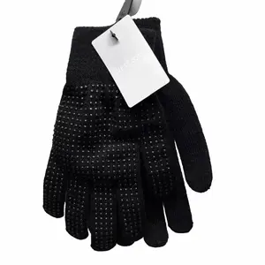New West Loop Gripper Gloves Large Black