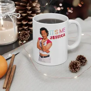 It's Me Jessica Jumbo Coffee Mug, Funny Movie Fan Gift