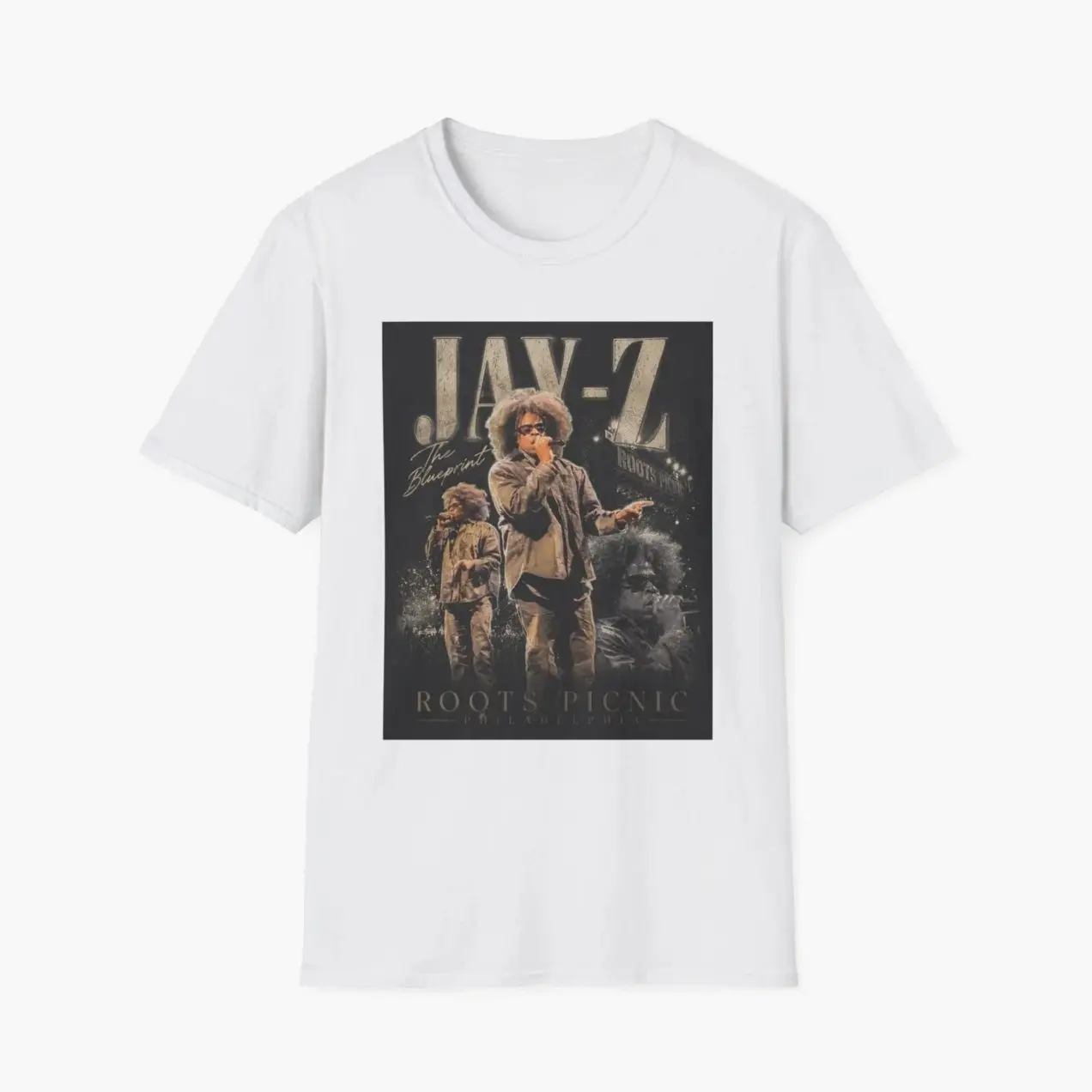 JAY-Z Concert Photo T-Shirt | Hip Hop Rap Icon Tee 1P2