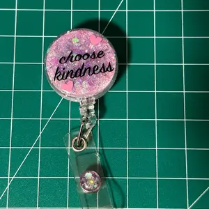 customizable retractable ID badge