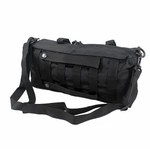 Large Molle Pouch, Tactical Molle Bag Vertical Admin Pouch, Modular Utility Pouch Increment Side Pouch for Tactical Backpack Molle Rucksack Attachment, with Shoulder Strap For Use as Sling Bag