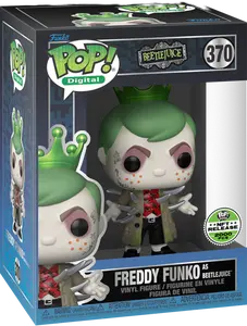 Funko Pop! NFT BeetleJuice #370 -Freddy Funko as BeetleJuice LE 2000