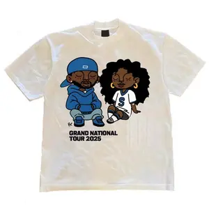 Kendrick x SZAAAA Tour 2025 Graphic Tee Fans Gift Unisex T-Shirt Anime Tee Comfort Cotton