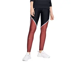 Under Armour HeatGear Colorblocked Compression Leggings Womens Active Pants
