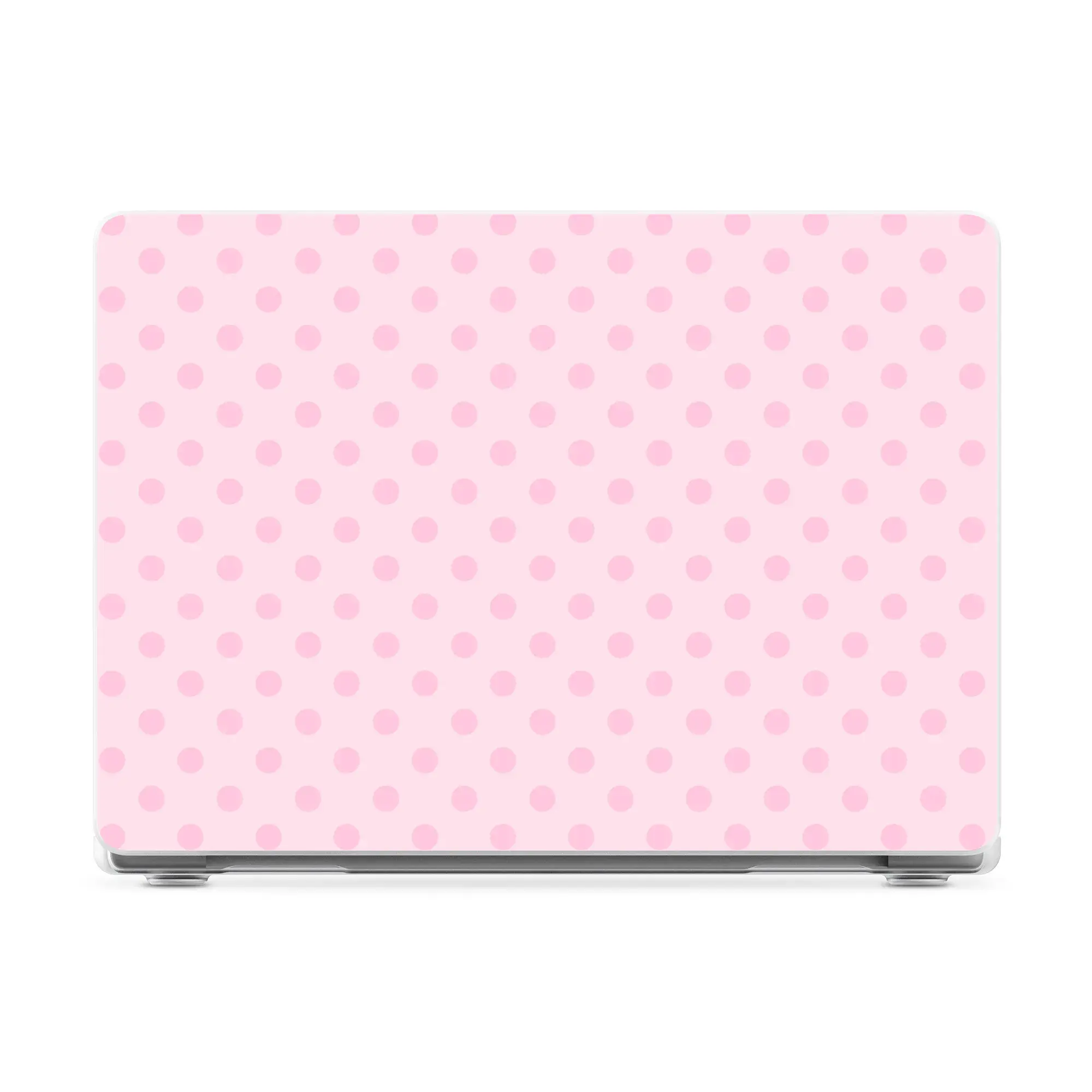 Spotted in SoHo | Pink Polka Dot Laptop Shell