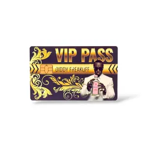 freakoff VIP Pass Holographic Credit Card Sticker Debit Card Skin Cover