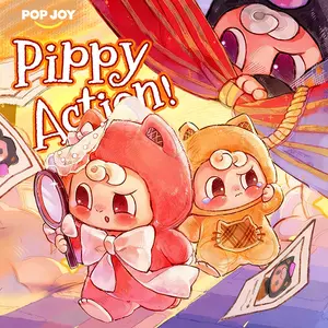 POP JOY Pippy - Hot Mountain Universe Series Plush Blind Box  Valentine's Day gifts