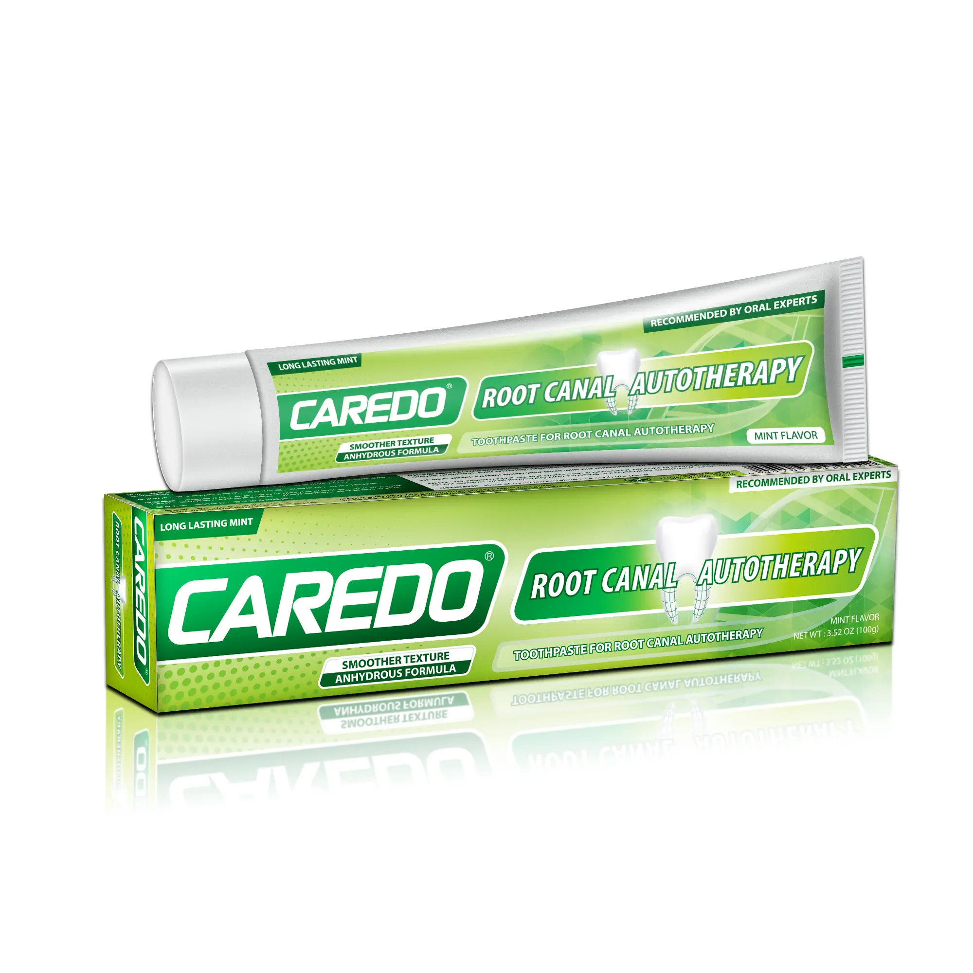 CAREDO Hydroxyapatite Toothpaste for Dentin Regeneration and Root Canal Support - Advanced Formula for Cavity Repair, Sensitive Teeth, and Covering Exposed Pulp, Covers Exposed Fruit Pulp, Restorative Performance
