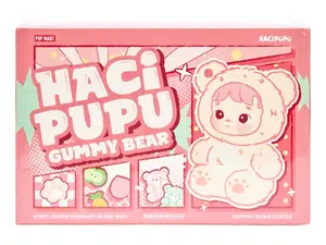 Pop Mart HACIPUPU Gummy Bear Series Vinyl Plush Pendant Sealed Case (6 Blind Box), from StockX