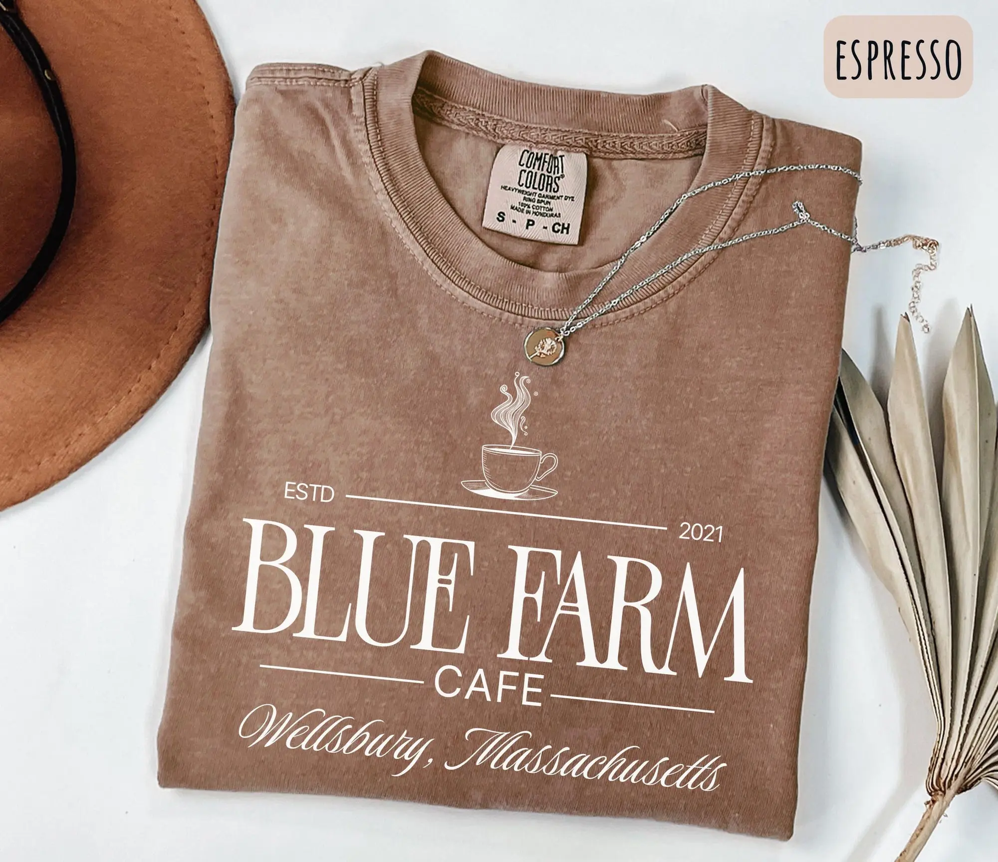 Blue Farm Cafe Shirt, Ginny and Georgia Inspired Shirt, Wellsbury T-Shirt, TV Show Inspired Fan Merch, Comfort Colors Graphic Tshirt