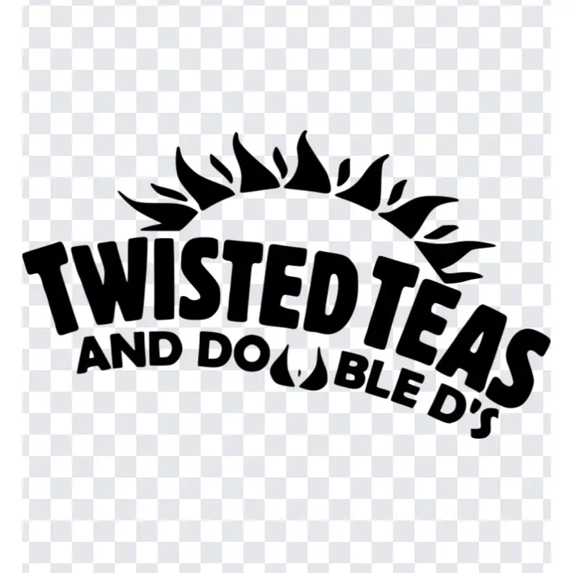 Twisted tea car decal