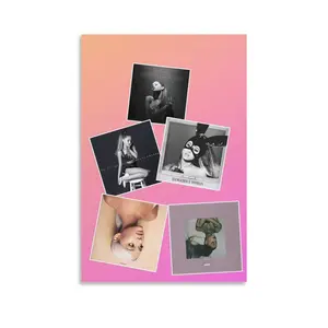 Ariana Grande Poster Picture Canvas Wall Art Print Home Room Decor
