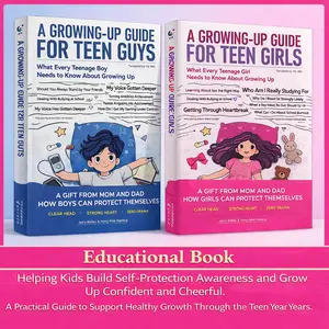 Ages 10–18 Bedside Books for Teen Boys and Girls | A Guide to Emotional Growth, Mental Wellness, and Healthy Puberty Development | A Must-Read for Growing Up