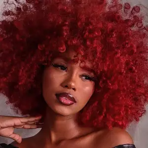 70s Afro Kinky Curly Wigs for Women and Men, Wear and Go Synthetic Huge Fluffy Gorgeous Wig for Daily&Cosplay Use, Perfect for Festival Party