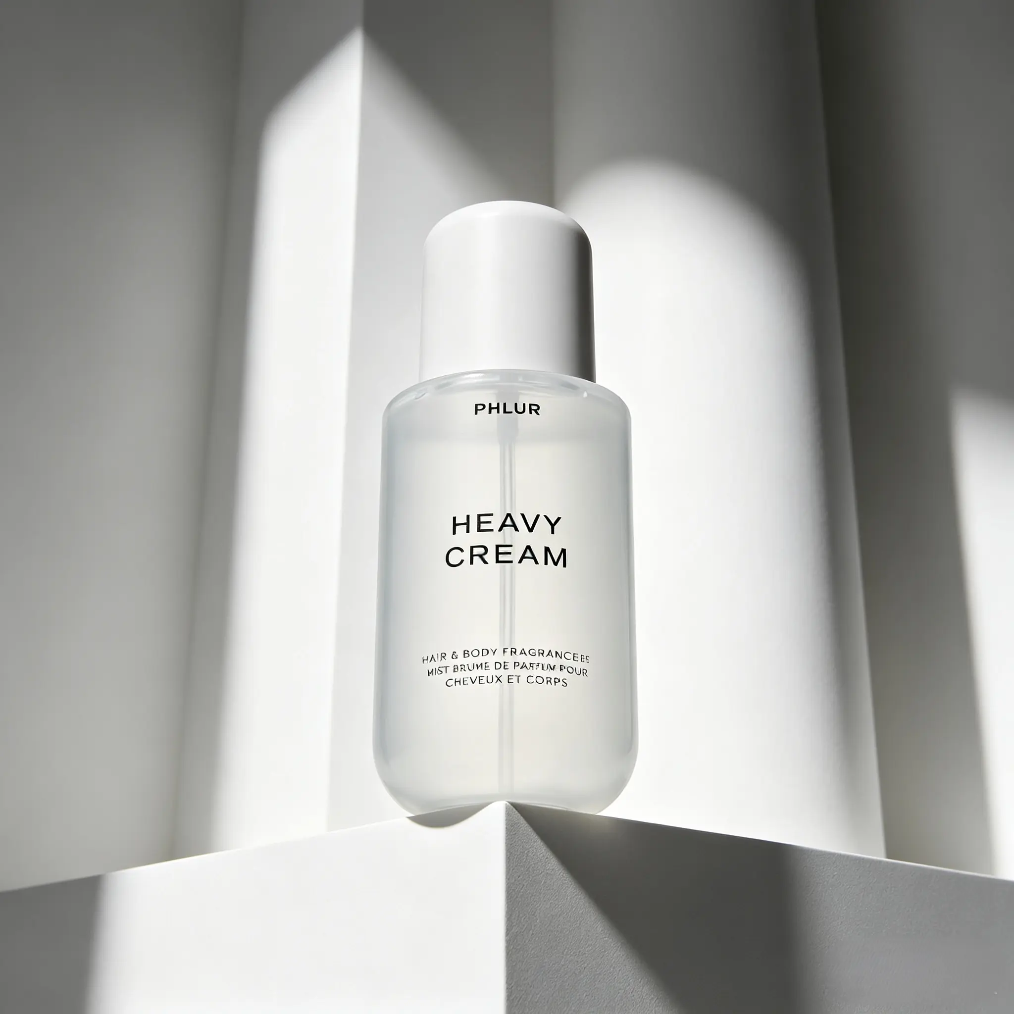 PHLUR Heavy Cream Hair & Body Mist 8 fl oz (240ml) – Fluffy Marshmallow, Vanilla, Coconut Cream & Citrus | Clean Gourmand Fragrance Spray for Women