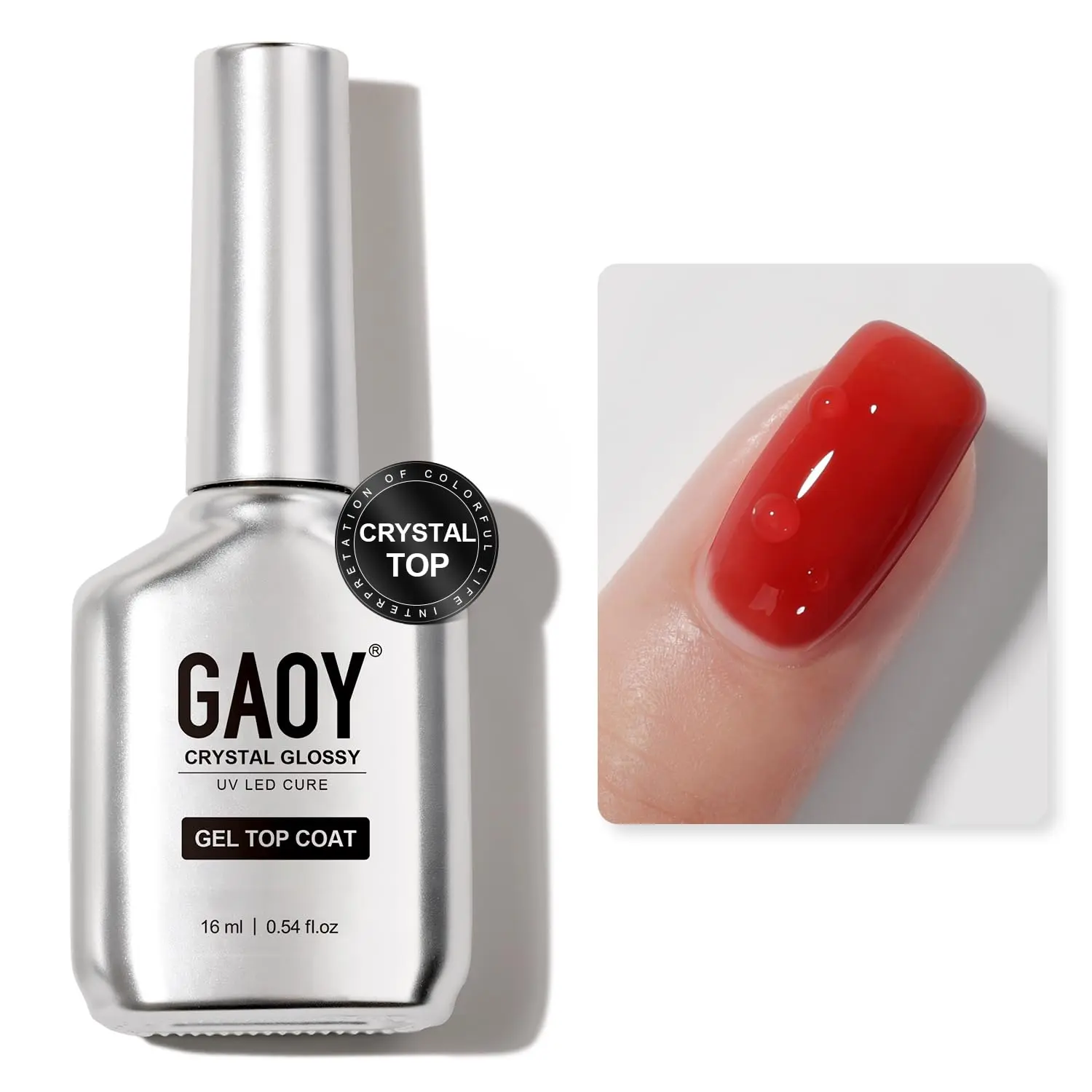 Crystal Glossy Top Coat
