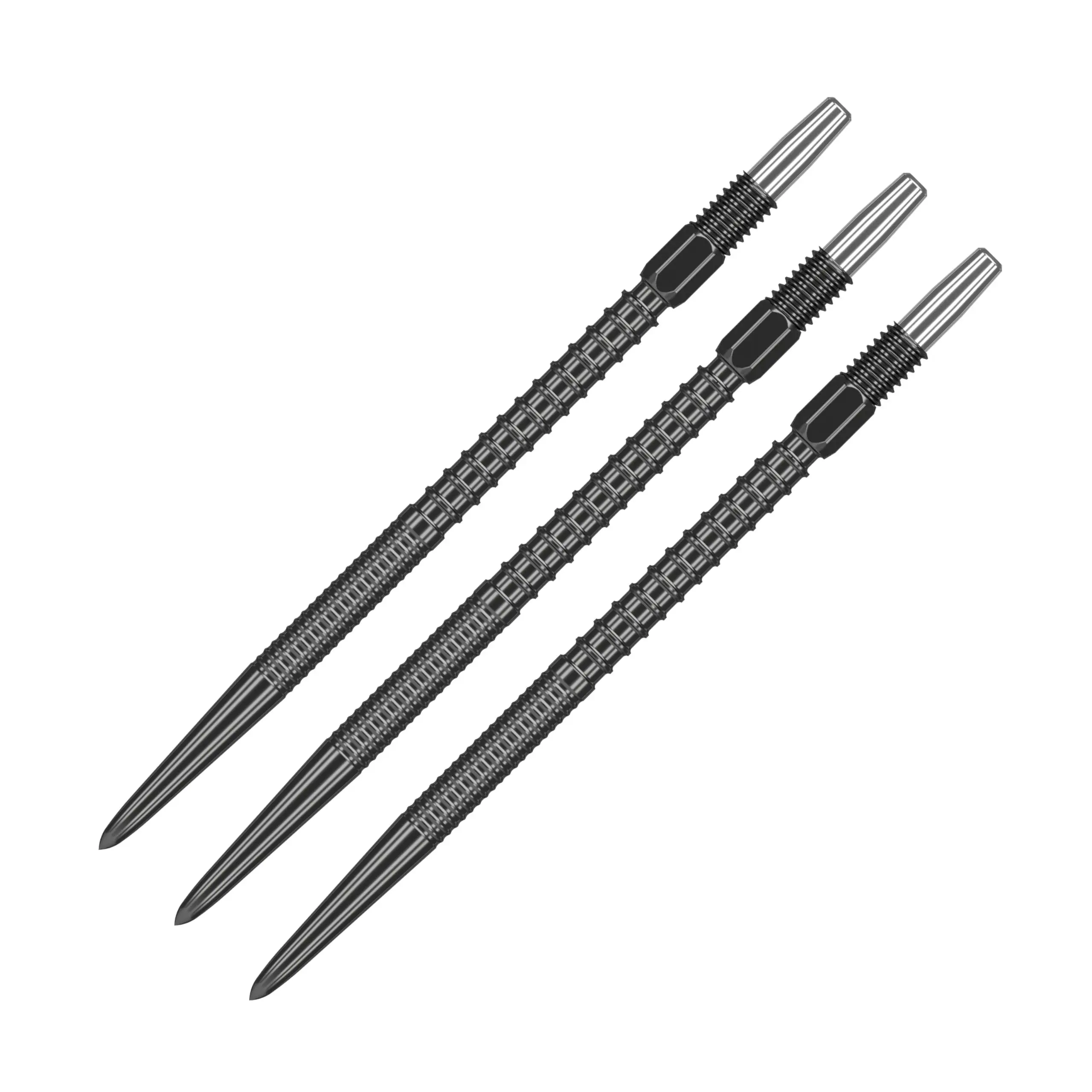 TARGET Darts Swiss Points, Fire Swiss Point Dart Tips (3 Pack Set of Tips) 40MM, Black | Change Dart Points, Professional Darts Accessories