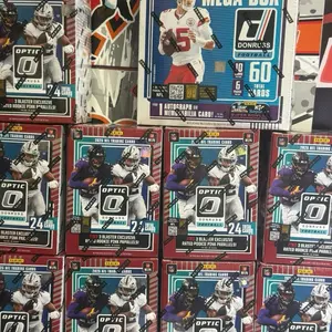 Pick your Number (Divisional 1-8 ) ( 7 Boxer  )  (5) Donruss optic blasters 2025 nfl panini football (2) Mild sauce boxes