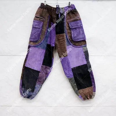 Patchwork Pants Plus Size TikTok Shop - Main Image