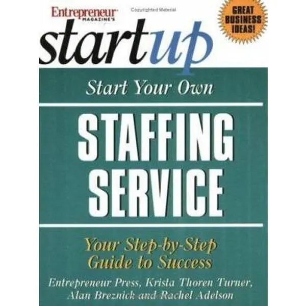 USED-Start Your Own Staffing Service (startup) by Krista Thoren Turner (Paperback)