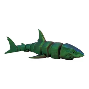3D Printed Great White Shark - Realistic Marine Figure and Decor