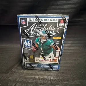 Panini 2024 Absolute Football Blaster Box KABOOM HUNTING!! 66 Cards Per Box with Autographs and Memorabilia
