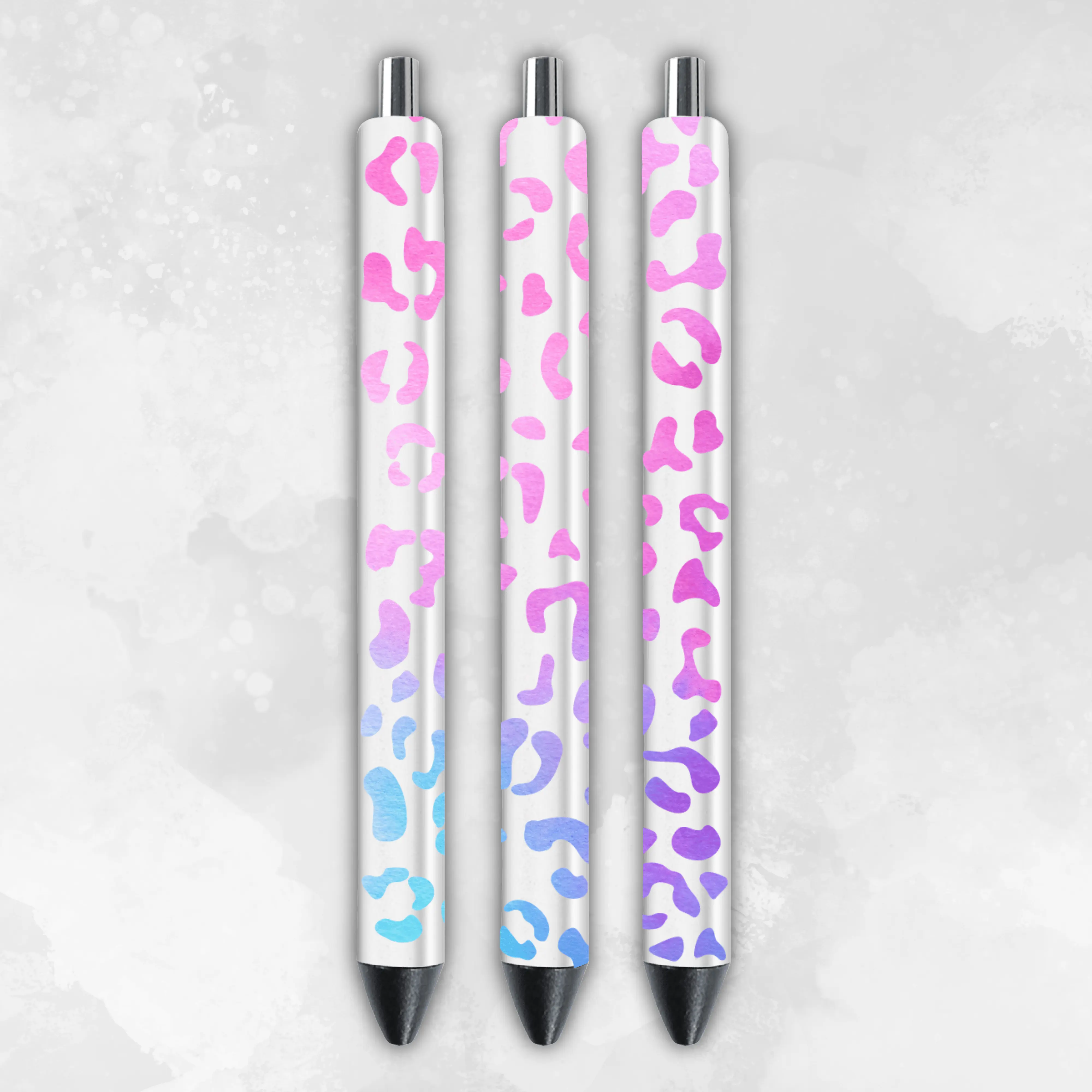 Rainbow Leopard 4 Pack Of Pens