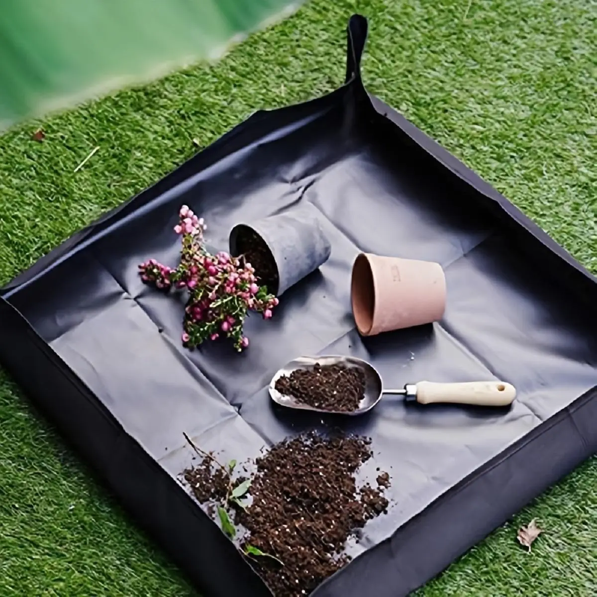 1 Piece Plant Repotting Mat, Portable Indoor Succulent Potting Mat, Waterproof Transplanting Gardening Mat