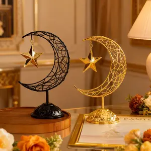 Star Shaped Iron Metal Craft Ornament, Multi-Color Options, Creative Luxury Style, Home Bedroom Living Room Office Hotel Decor, Solid Metal Decor