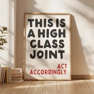 High-End Joint Print Poster, Dopamine Decoration, Apartment Wall Art, Fashionable Home Decor, Company Gift, Unique Room Decoration