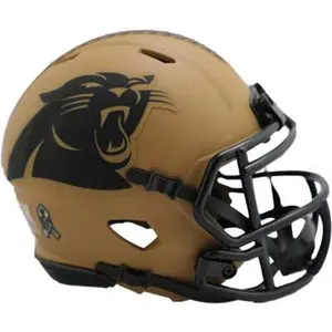 NFL Carolina Panthers Salute To Service Mini Helmet