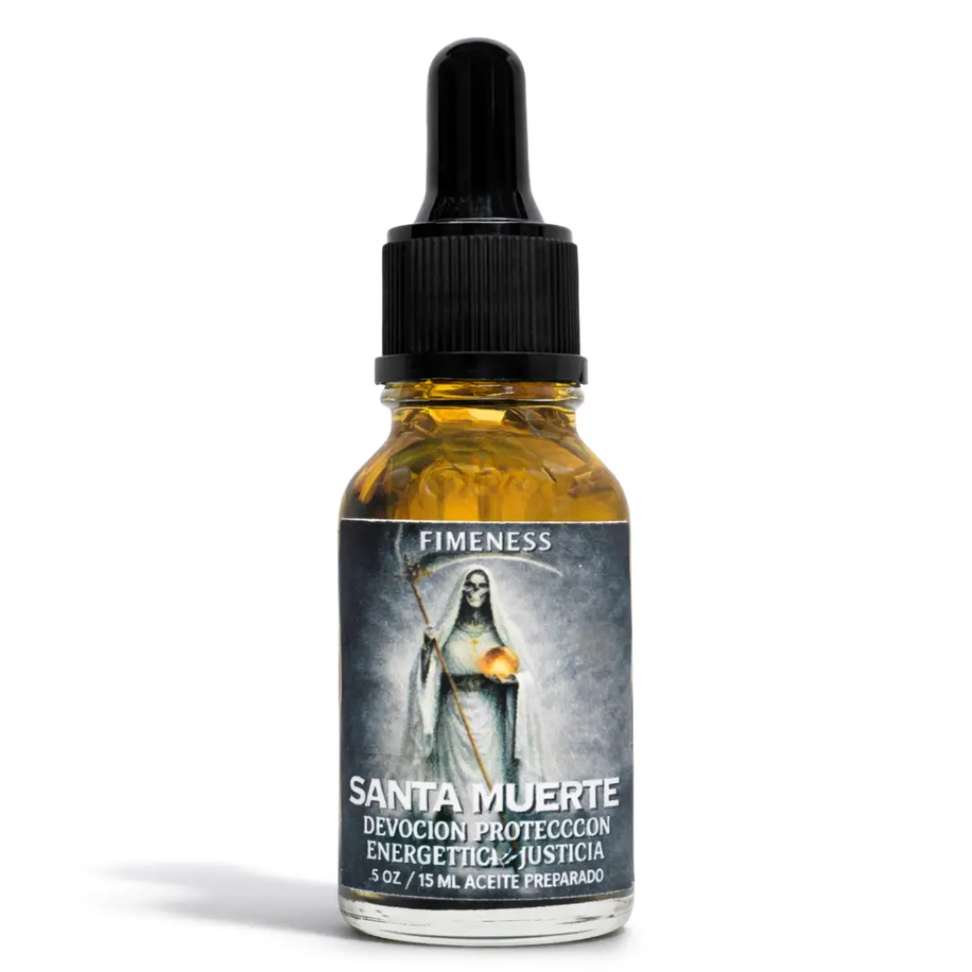 FIMENESS LA SANTITA - CRYSTAL & HERB INFUSED SCENTED OIL DEVOTIONAL PRACTICES