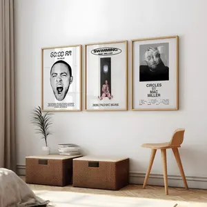 Mac Miller Set of 3 Posters,/ Rap Albums / Music / Printable Wall Art.No frame Mac Miller Set of 3 Posters,/ Rap Albums / Music / Printable Wall Art.No frame