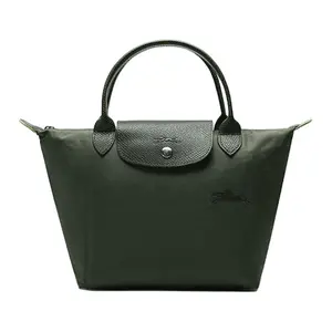 Longchamp Le Pliage Green 23 Eco-Friendly Canvas Tote Bag for Women
