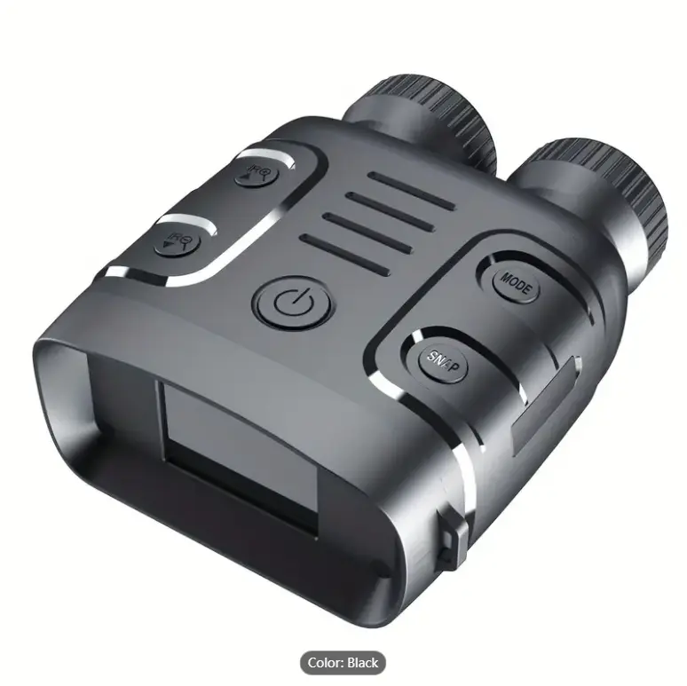 1080P Infrared Night Vision Binoculars - 5X Digital Zoom for Hunting, Boating - Battery Included - Perfect Holiday Gift