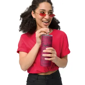 Raspberry Sky Stainless steel tumbler
