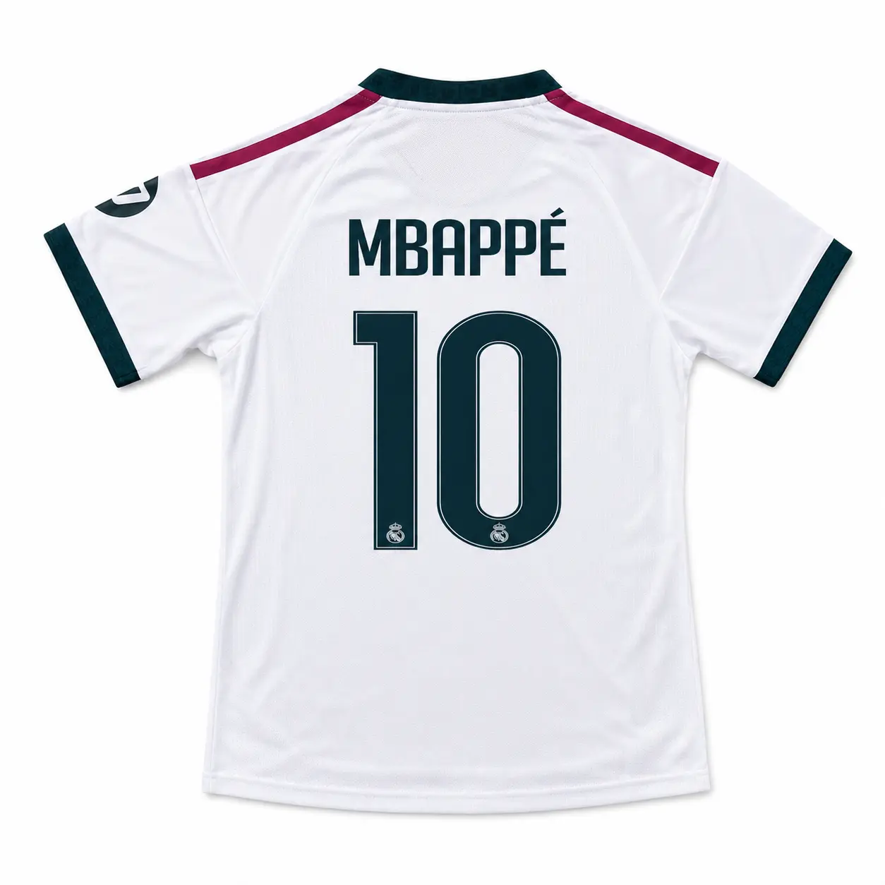 White Gold Soccer Uniform Jersey – Lightweight Quick-Dry Football Jersey for Adults (Player Version)